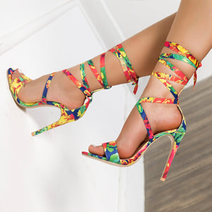 Sandales à talons Spania