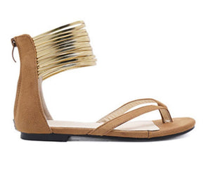 Sandales Gold