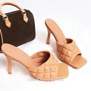 Sandales à talons Mules Cara