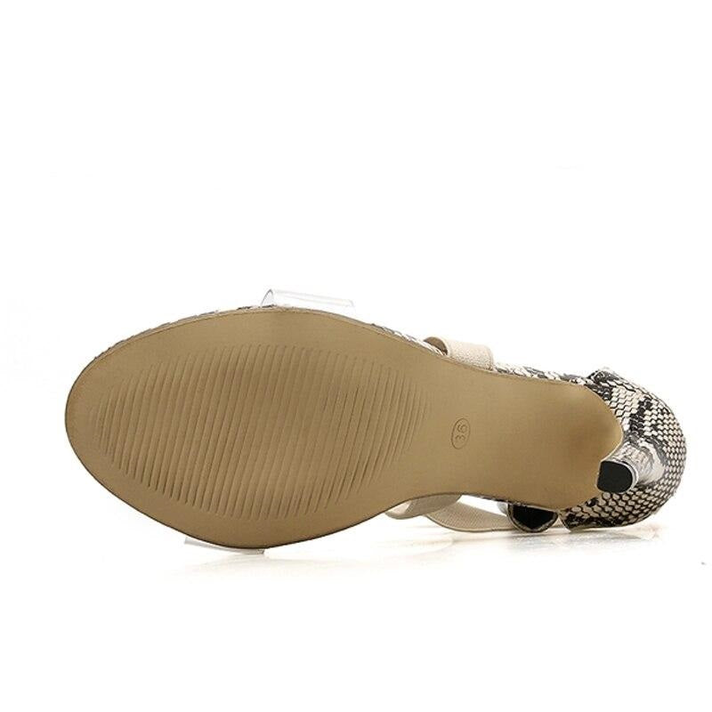 Sandales à talons Élégant