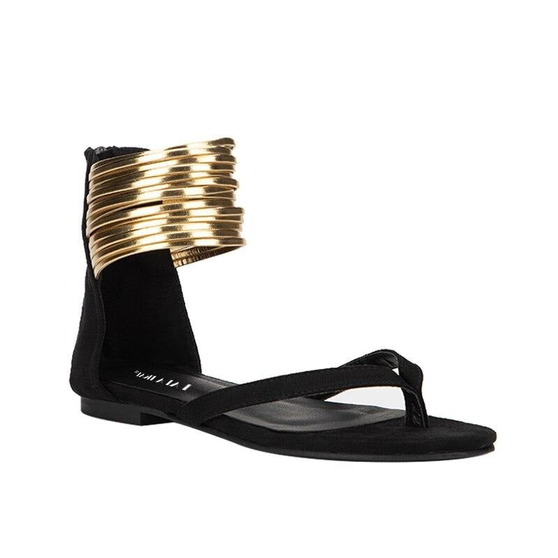 Sandales Gold