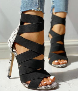Sandales à talons Serp
